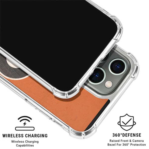 NHL Philadelphia Flyers Distressed iPhone 16 Pro Clear Case